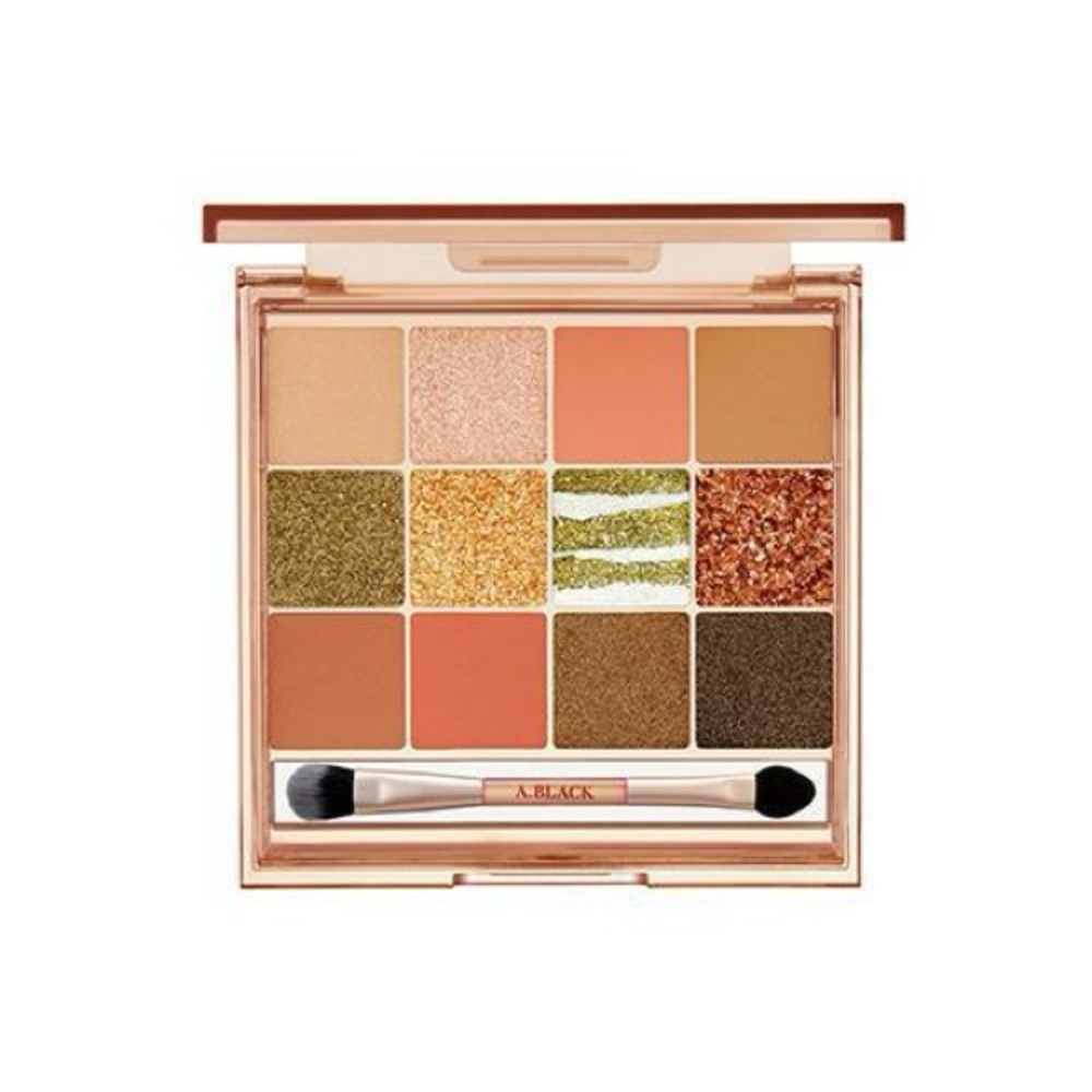 A. Black K-Beauty -Amber Bronze Eyeshadow Palette
